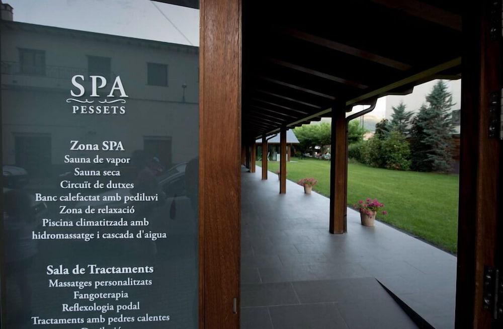 Hotel Restaurant Pessets & Spa Sort Exterior foto