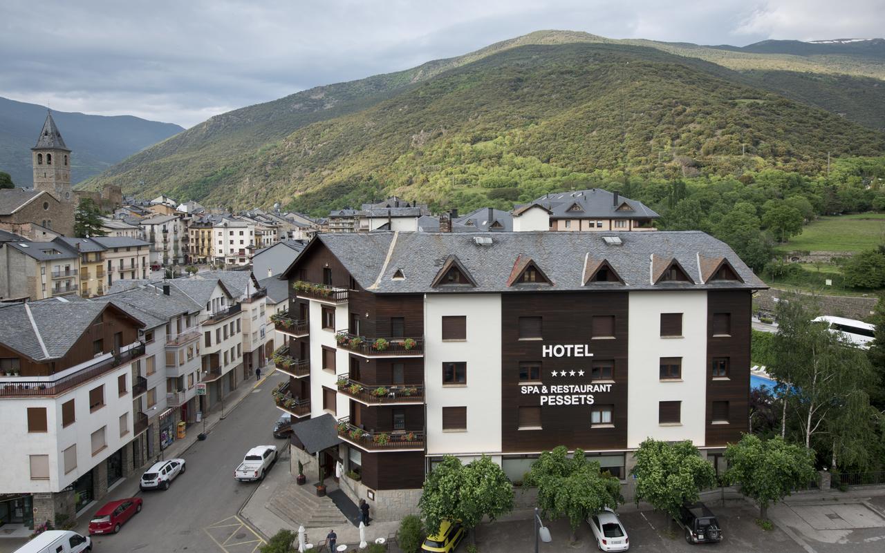 Hotel Restaurant Pessets & Spa Sort Exterior foto