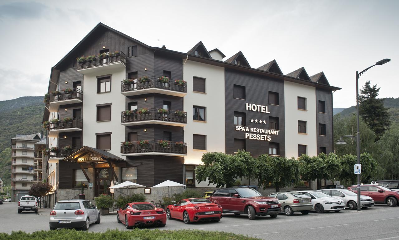 Hotel Restaurant Pessets & Spa Sort Exterior foto